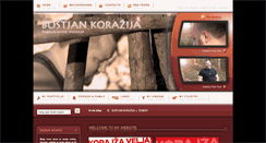 Desktop Screenshot of bostjan-korazija.com
