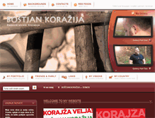 Tablet Screenshot of bostjan-korazija.com